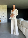 2025 New Solid Color Split Suit Seaside Resort Beach Sexy Open Side Of The Waist