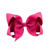 Solid Grosgrain Ribbon Hair Bows With Clip For Cute Girls Handmade Hair Clips Barrettes Hairpins Kids Hair