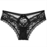Sexy Panties Women Fashion Lingerie Tempting Pretty Briefs High Quality Lace Hollow Out Underpants Intimates