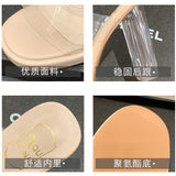 Wear Women's Summer Cool Crystal Pu Code High Heels Slippers New Big Red 2025 Water Drill