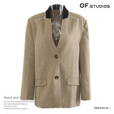 New Close Waisted Metal Adjustable Vest Accessory Blouse