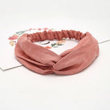 Women Girls Summer Bohemian Hair Bands Print Headbands Vintage Cross Turban Bandage Bandanas Hairbands Hair