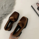 Toe Women Shoes Autumn Flats Marie Janes Shoes 2022 New Lolita Suede Platform Ladies Shoes Sport