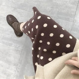 Polka Dot Midi Skirt- Outfit