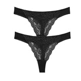 Lace Women's Panties G String Thong Low-Waist Female Underpant Hollow Out Breathable Seamless Underwear Women