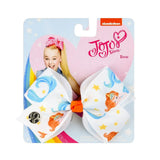 Bows Jojo Siwa Rainbow Printed Knot Ribbon Bow For Girls Handmade Boutique Hair Clip Children Hair