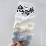 2021 New Leopard Print Hair Clips For Cute Girls BB Boutique Hairpins Bowknot Barrettes Headwear Kids Hair