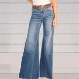 Vintage Wide-Leg Jeans Woman-Outfit