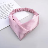 Headband Cross Top Knot Elastic Hair Bands Soft Solid Color Girls Hairband Hair Accessories Twisted Knotted