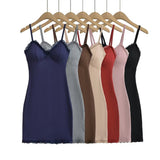 Zingj Fashion Women's Sexy Hot Girls Lace Breast Cushion Suspender Dress Spring And Summer Fashionable Hip