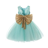 Summer Baby Girl Christening Gown Lace Sequined Dresses Fashion Newborn Girls Clothes 1 2 Years Birthday Clothes Party