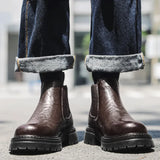 Zingj 2024 New Low Boot British Men's Shoe