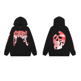 Brand Sweater Keel Smoke Couple Skull Men And Women Loose High Street Pure Cotton