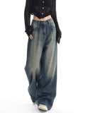 Vintage Wash 90's Baggy Boyfriend Jeans-Outfit