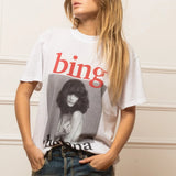 Graphic T-Shirt Women Summer 2021 Cotton Round Neck White Tee Tops Fashion Streetwear Femme