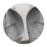 Zingj Jacket Female Short Model Fall 2024 New Loose Korean Version With A Hat Chic Port Wind Versatile Top Tide-Outfit