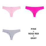 3Pcs/Lot Seamless Panty Set Underwear Female Comfort Intimates Fashion Ladies Low-Rise Briefs Panties Women Sexy
