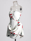 Spring 2025 New Sexy Fish Bone Splicing Design Feeling Slim Thin Three-Dimensional Folding Braided Hip-Buff