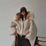 Long Button Coat Coat New Collar Right Shoulder Wind Coat Loose Temperament
