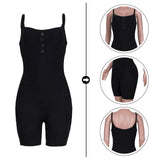 Playsuit for Women 2022 Summer Fitness Spaghetti Straps Skinny Short Jumpsuits Sexy Night Club Party One Piece