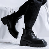 Zingj Men's Chelsea Vintage Ankle Boots