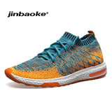 Spring Summer Breathable Men's Running Shoes Breathable Lightweight Mesh Sports Shoes Cushioning Sole Male Gym