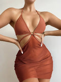 2022 New Sexy Body Mesh Skirt Swimsuit
