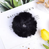 New Winter Plush Scrunchies Women Girls Imitation Mink Elastic Hair Rubber Bands Accessories Tie Hair Ring Holder