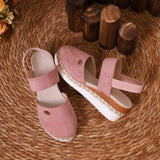Bag Head Slope And Thick-Soled Sandals Women Waterproof Table Velvet Cold