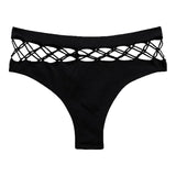 Hollow Out Thong Women's Panties Waist Hollow G-String Intimate Lingerie Breathable Nylon Underwear Female Underpants