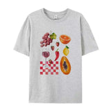 Fruit Wine Printed Graphic Tee- Outfit