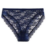 Sexy Perspective Panties Women Underwear Floral Lace Panties Female Lingerie Briefs For Woman Intimate Pantys Plus