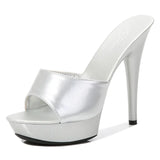 Zingj A Word With Slippers Female 2023 New Summer Fashion 13CM Joker Web Celebrity Sexy High Heels Fine
