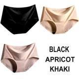 Seamless Panties Women Panties Sexy Female Underpants Briefs Invisible Pantys Solid Color Soft Intimate Lingerie