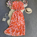Zingj Chiffon Short-Sleeved