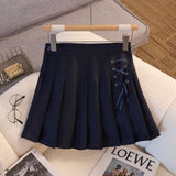 100-Fold Skirt Women's New Dress With White Half-Dress Korean Version Of The College Style Skirt A