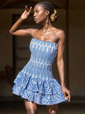 Heavy Industry High-Sense Dress Women's 2025 Summer New Sick Flower Slimming Small Short