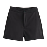 Women's Clothing 2025 Summer New Women's Four-Color Fashion Repair Vest + Shorts Suit