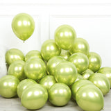 5/10/12inch Glossy Metal Pearl Latex Balloons Thick Chrome Metallic Colors helium Air Balls Globos Birthday Party