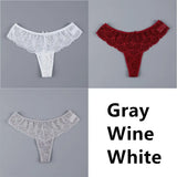 Lace Panties Sexy Thongs G String Hot Sexy Transparent Underwear for Women Hollow Out Seamless Briefs Lingerie