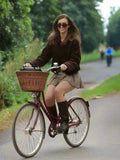 Brown Quilted Overshirt- Outfit