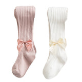 Pcs/Lot 0-10 Yrs Children Spring Autumn Tights Cotton Baby Winter Bowknot Girls Pantyhose Kids Infant Knitted Collant
