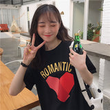 Women Printed Korean Style All-match Trendy Simple Womens Daily Short Sleeve High Quality Hot Sale Harajuku 2020