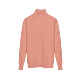 2021 Autumn Winter Slim Basic Sweater Women Jumper Turtleneck Knitted Tops Pullovers White
