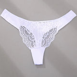 Lace G String Women Sexy Thongs Women Low-Waist Female Underpant Hollow Out Breathable T-back Underwear Lingerie
