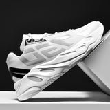 Leather Men Running Shoes For Women Sping Breathable Walking Athletic Sport Shoes Designer Comfortable Jogging