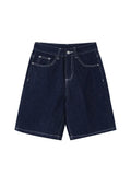 Waist Knee Length Women Jean Shorts Streetwear Hip Hop Denim Shorts Harajuku Baggy Wide Leg Short Pants Female 2023