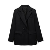 Autumn And Winter Straight Trousers Double Buckle Suit Vest Three Sets Of New Women's Fashion Commuting
