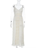 V-neck Ruched Side Tie Up Midi Dress-Outfit