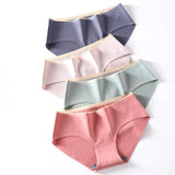 Pcs/Set Soft Seamless Panties For Women Underwear Briefs Breathable Cotton Crotch Girls Panty Female Lingerie Underpants
